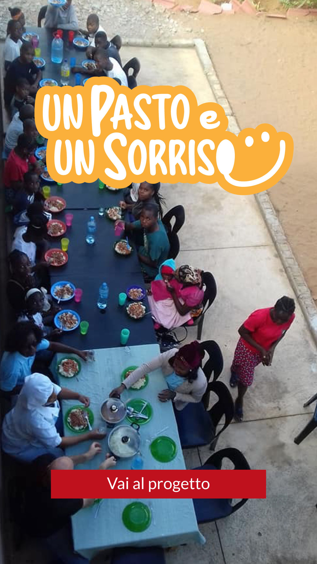 Progetto Un Pasto e un Sorriso - Bechildren